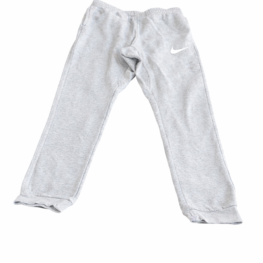 Nike Gray Fleece Jogger Sweatpants Size L